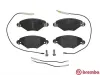 Bremsbelagsatz, Scheibenbremse Vorderachse BREMBO P 61 071 Bild Bremsbelagsatz, Scheibenbremse Vorderachse BREMBO P 61 071