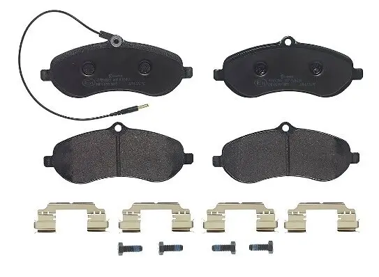 Bremsbelagsatz, Scheibenbremse Vorderachse BREMBO P 61 096 Bild Bremsbelagsatz, Scheibenbremse Vorderachse BREMBO P 61 096