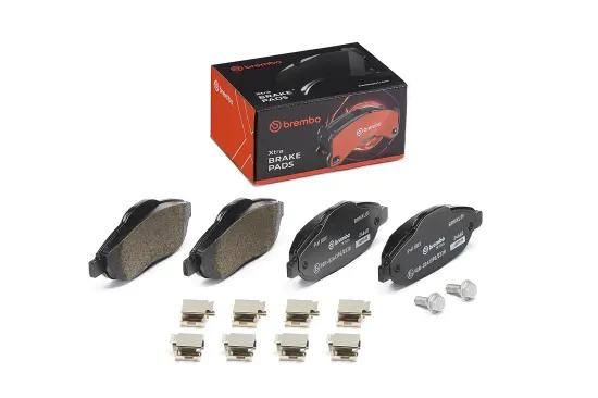 Bremsbelagsatz, Scheibenbremse Vorderachse BREMBO P 61 101X Bild Bremsbelagsatz, Scheibenbremse Vorderachse BREMBO P 61 101X