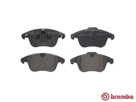 Bremsbelagsatz, Scheibenbremse BREMBO P 61 117 Bild Bremsbelagsatz, Scheibenbremse BREMBO P 61 117