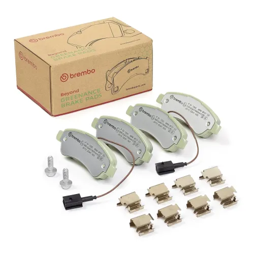 Bremsbelagsatz, Scheibenbremse Hinterachse BREMBO P 61 125G Bild Bremsbelagsatz, Scheibenbremse Hinterachse BREMBO P 61 125G