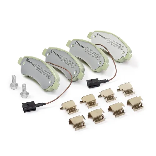 Bremsbelagsatz, Scheibenbremse Hinterachse BREMBO P 61 125G Bild Bremsbelagsatz, Scheibenbremse Hinterachse BREMBO P 61 125G