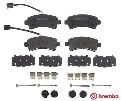 Bremsbelagsatz, Scheibenbremse Hinterachse BREMBO P 61 130 Bild Bremsbelagsatz, Scheibenbremse Hinterachse BREMBO P 61 130