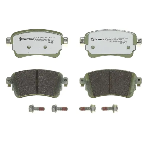 Bremsbelagsatz, Scheibenbremse Hinterachse BREMBO P 61 133G Bild Bremsbelagsatz, Scheibenbremse Hinterachse BREMBO P 61 133G