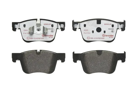 Bremsbelagsatz, Scheibenbremse Vorderachse BREMBO P 61 135X Bild Bremsbelagsatz, Scheibenbremse Vorderachse BREMBO P 61 135X