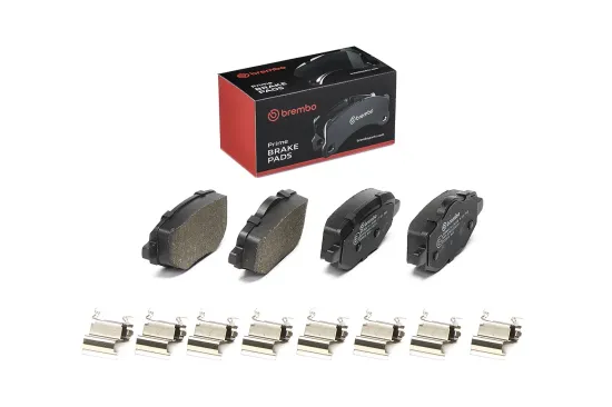 Bremsbelagsatz, Scheibenbremse Hinterachse BREMBO P 61 140 Bild Bremsbelagsatz, Scheibenbremse Hinterachse BREMBO P 61 140