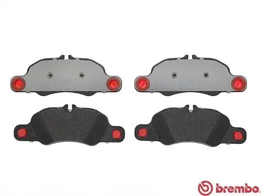 Bremsbelagsatz, Scheibenbremse Vorderachse BREMBO P 65 019 Bild Bremsbelagsatz, Scheibenbremse Vorderachse BREMBO P 65 019