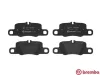 Bremsbelagsatz, Scheibenbremse Hinterachse BREMBO P 65 020 Bild Bremsbelagsatz, Scheibenbremse Hinterachse BREMBO P 65 020
