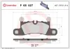 Bremsbelagsatz, Scheibenbremse Hinterachse BREMBO P 65 027 Bild Bremsbelagsatz, Scheibenbremse Hinterachse BREMBO P 65 027