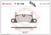 Bremsbelagsatz, Scheibenbremse Hinterachse BREMBO P 65 030 Bild Bremsbelagsatz, Scheibenbremse Hinterachse BREMBO P 65 030