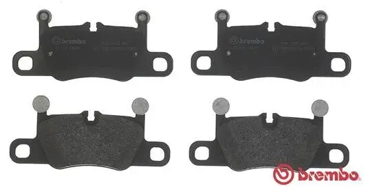 Bremsbelagsatz, Scheibenbremse Hinterachse BREMBO P 65 031 Bild Bremsbelagsatz, Scheibenbremse Hinterachse BREMBO P 65 031