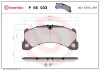 Bremsbelagsatz, Scheibenbremse Vorderachse BREMBO P 65 033 Bild Bremsbelagsatz, Scheibenbremse Vorderachse BREMBO P 65 033