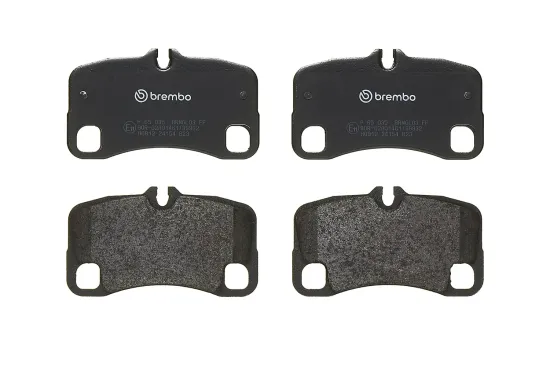 Bremsbelagsatz, Scheibenbremse Hinterachse BREMBO P 65 035 Bild Bremsbelagsatz, Scheibenbremse Hinterachse BREMBO P 65 035