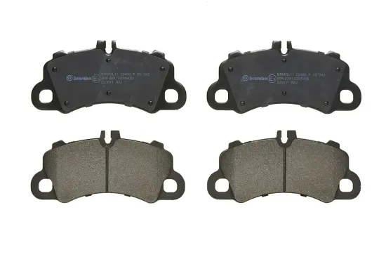 Bremsbelagsatz, Scheibenbremse Vorderachse BREMBO P 65 043 Bild Bremsbelagsatz, Scheibenbremse Vorderachse BREMBO P 65 043
