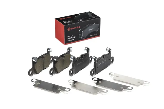 Bremsbelagsatz, Scheibenbremse Hinterachse BREMBO P 65 044 Bild Bremsbelagsatz, Scheibenbremse Hinterachse BREMBO P 65 044