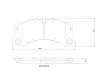 Bremsbelagsatz, Scheibenbremse Vorderachse BREMBO P 65 046 Bild Bremsbelagsatz, Scheibenbremse Vorderachse BREMBO P 65 046