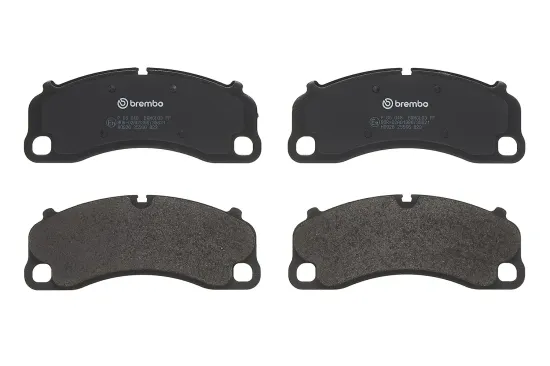 Bremsbelagsatz, Scheibenbremse Vorderachse BREMBO P 65 048 Bild Bremsbelagsatz, Scheibenbremse Vorderachse BREMBO P 65 048