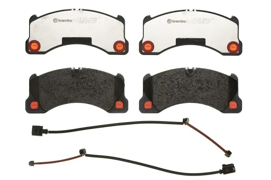 Bremsbelagsatz, Scheibenbremse Vorderachse BREMBO P 65 049 Bild Bremsbelagsatz, Scheibenbremse Vorderachse BREMBO P 65 049