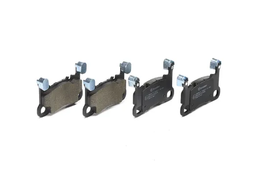 Bremsbelagsatz, Scheibenbremse Hinterachse BREMBO P 65 050 Bild Bremsbelagsatz, Scheibenbremse Hinterachse BREMBO P 65 050