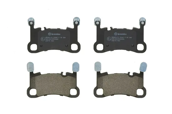 Bremsbelagsatz, Scheibenbremse Hinterachse BREMBO P 65 050 Bild Bremsbelagsatz, Scheibenbremse Hinterachse BREMBO P 65 050