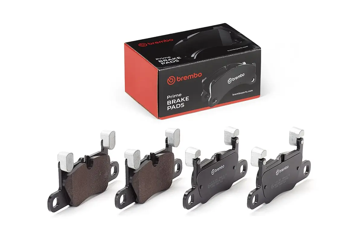 Bremsbelagsatz, Scheibenbremse Hinterachse BREMBO P 65 056