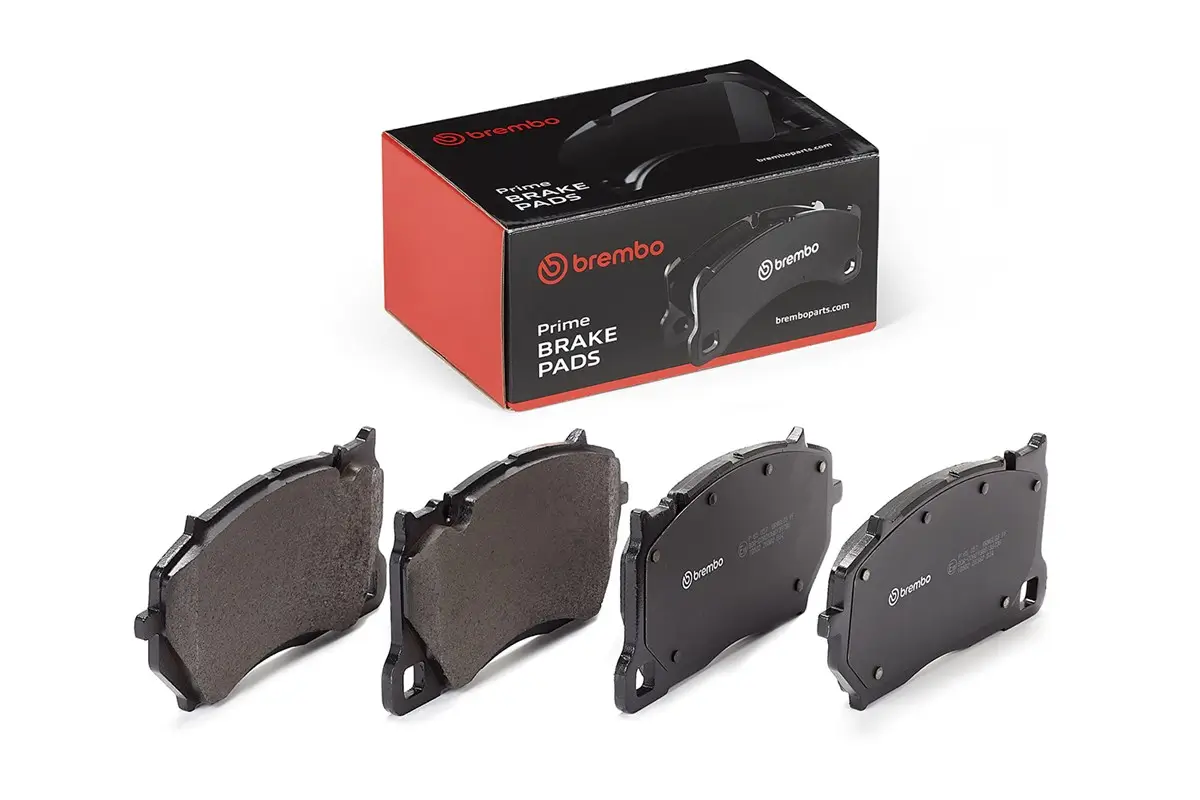 Bremsbelagsatz, Scheibenbremse Vorderachse BREMBO P 65 057