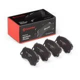 Bremsbelagsatz, Scheibenbremse Vorderachse BREMBO P 65 058