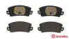 Bremsbelagsatz, Scheibenbremse Hinterachse BREMBO P 68 002 Bild Bremsbelagsatz, Scheibenbremse Hinterachse BREMBO P 68 002