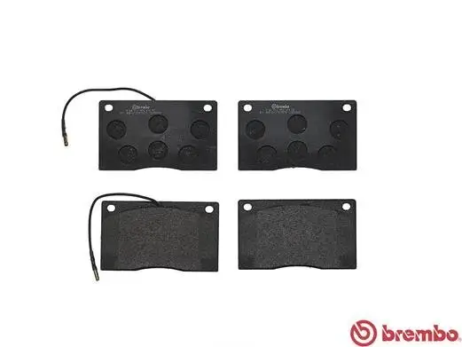 Bremsbelagsatz, Scheibenbremse Vorderachse BREMBO P 68 012 Bild Bremsbelagsatz, Scheibenbremse Vorderachse BREMBO P 68 012