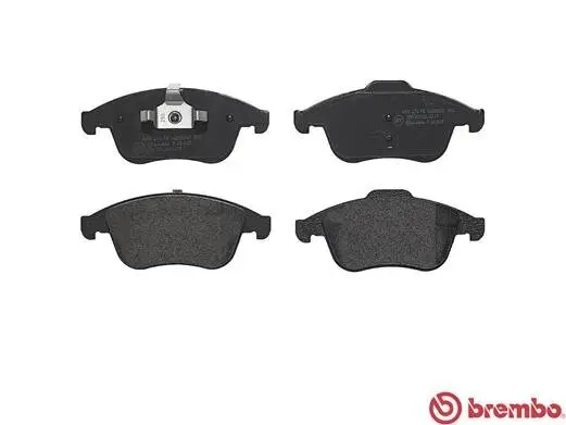 Bremsbelagsatz, Scheibenbremse Vorderachse BREMBO P 68 045 Bild Bremsbelagsatz, Scheibenbremse Vorderachse BREMBO P 68 045