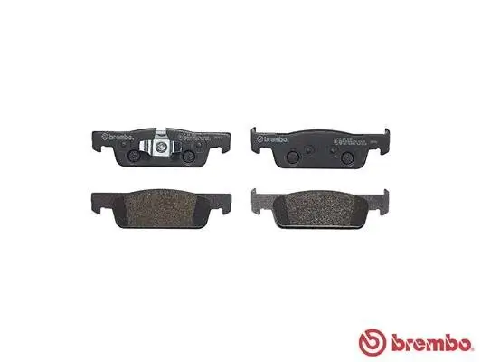 Bremsbelagsatz, Scheibenbremse Vorderachse BREMBO P 68 059 Bild Bremsbelagsatz, Scheibenbremse Vorderachse BREMBO P 68 059