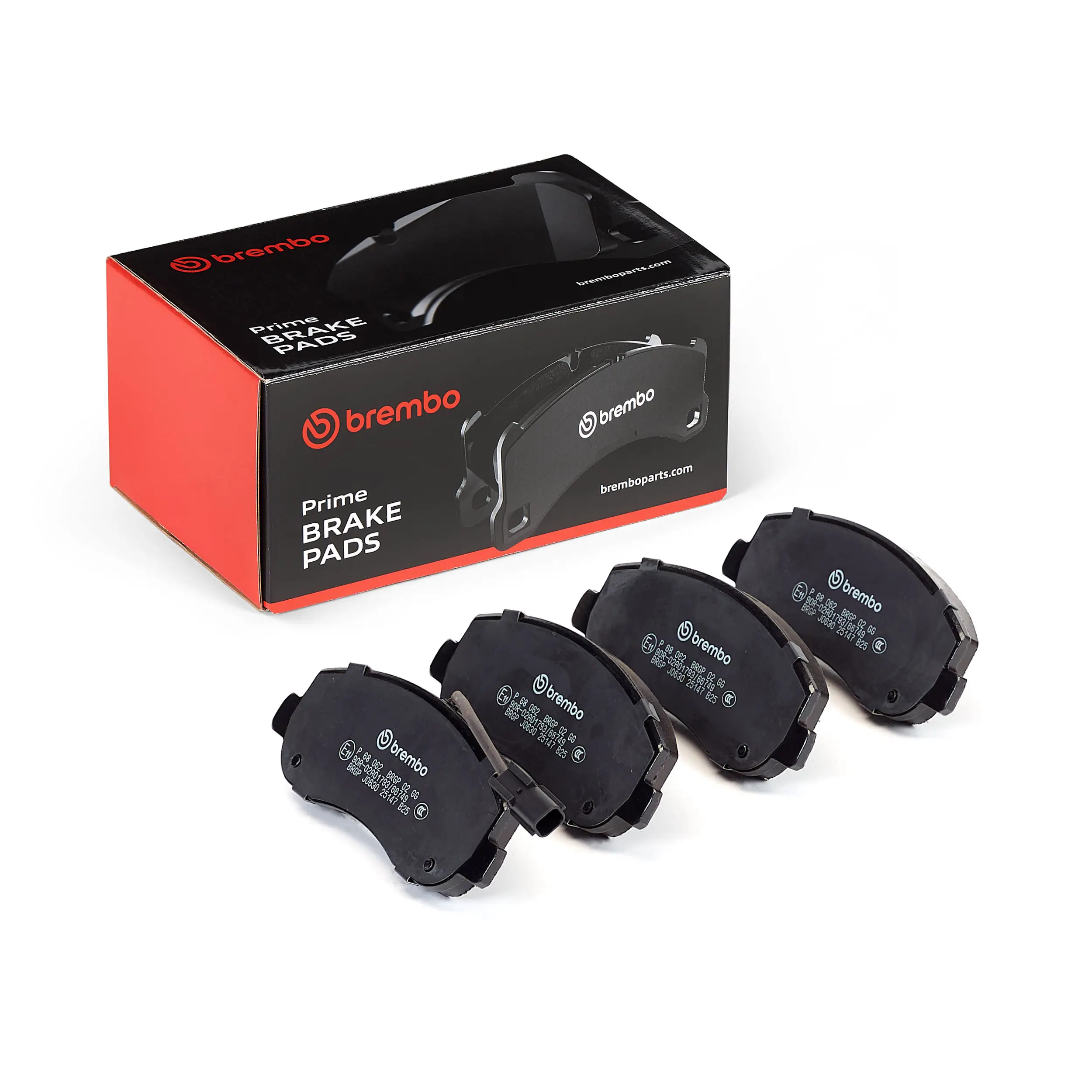 Bremsbelagsatz, Scheibenbremse Vorderachse BREMBO P 68 062