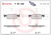 Bremsbelagsatz, Scheibenbremse Vorderachse BREMBO P 68 065 Bild Bremsbelagsatz, Scheibenbremse Vorderachse BREMBO P 68 065