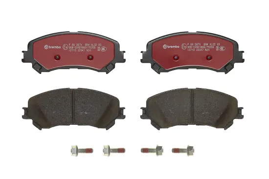 Bremsbelagsatz, Scheibenbremse Vorderachse BREMBO P 68 067X Bild Bremsbelagsatz, Scheibenbremse Vorderachse BREMBO P 68 067X