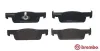Bremsbelagsatz, Scheibenbremse Vorderachse BREMBO P 68 069 Bild Bremsbelagsatz, Scheibenbremse Vorderachse BREMBO P 68 069