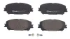 Bremsbelagsatz, Scheibenbremse Vorderachse BREMBO P 68 071 Bild Bremsbelagsatz, Scheibenbremse Vorderachse BREMBO P 68 071
