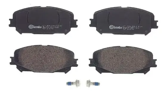 Bremsbelagsatz, Scheibenbremse Vorderachse BREMBO P 68 071 Bild Bremsbelagsatz, Scheibenbremse Vorderachse BREMBO P 68 071
