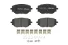 Bremsbelagsatz, Scheibenbremse Vorderachse BREMBO P 68 073 Bild Bremsbelagsatz, Scheibenbremse Vorderachse BREMBO P 68 073