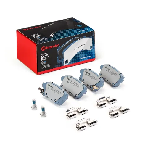 Bremsbelagsatz, Scheibenbremse Hinterachse BREMBO P 68 074E Bild Bremsbelagsatz, Scheibenbremse Hinterachse BREMBO P 68 074E