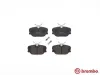 Bremsbelagsatz, Scheibenbremse Vorderachse BREMBO P 71 004 Bild Bremsbelagsatz, Scheibenbremse Vorderachse BREMBO P 71 004