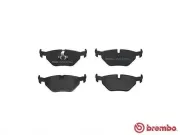 Bremsbelagsatz, Scheibenbremse Hinterachse BREMBO P 71 006