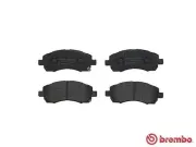 Bremsbelagsatz, Scheibenbremse Vorderachse BREMBO P 78 009