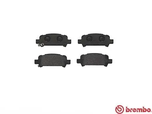 Bremsbelagsatz, Scheibenbremse Hinterachse BREMBO P 78 011 Bild Bremsbelagsatz, Scheibenbremse Hinterachse BREMBO P 78 011