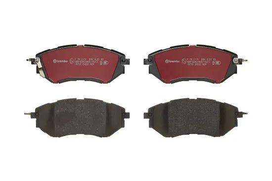 Bremsbelagsatz, Scheibenbremse Vorderachse BREMBO P 78 017X Bild Bremsbelagsatz, Scheibenbremse Vorderachse BREMBO P 78 017X