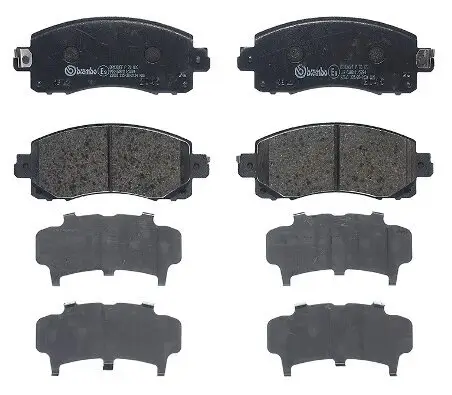 Bremsbelagsatz, Scheibenbremse Vorderachse BREMBO P 78 028 Bild Bremsbelagsatz, Scheibenbremse Vorderachse BREMBO P 78 028