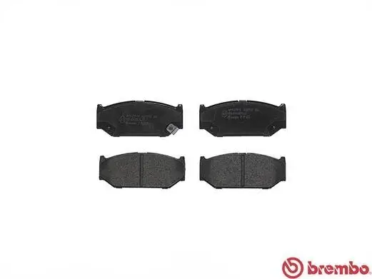Bremsbelagsatz, Scheibenbremse Vorderachse BREMBO P 79 023 Bild Bremsbelagsatz, Scheibenbremse Vorderachse BREMBO P 79 023