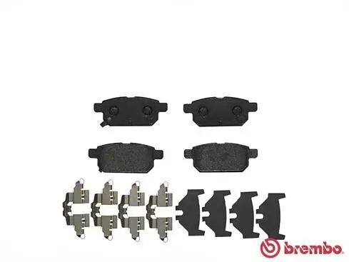 Bremsbelagsatz, Scheibenbremse Hinterachse BREMBO P 79 029 Bild Bremsbelagsatz, Scheibenbremse Hinterachse BREMBO P 79 029