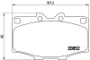 Bremsbelagsatz, Scheibenbremse Vorderachse BREMBO P 83 006 Bild Bremsbelagsatz, Scheibenbremse Vorderachse BREMBO P 83 006