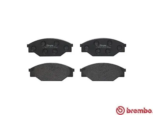 Bremsbelagsatz, Scheibenbremse Vorderachse BREMBO P 83 013 Bild Bremsbelagsatz, Scheibenbremse Vorderachse BREMBO P 83 013