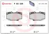 Bremsbelagsatz, Scheibenbremse Vorderachse BREMBO P 83 025